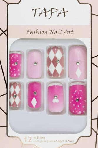 Pattern Fashion Fake Nails