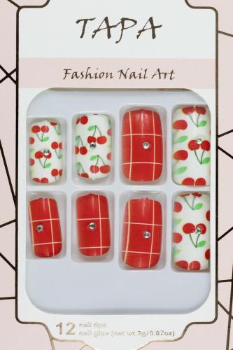 Pattern Fashion Fake Nails