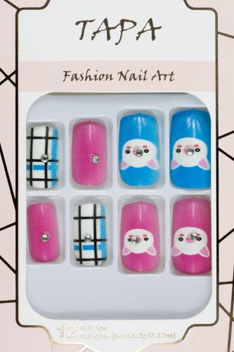 Pattern Fashion Fake Nails