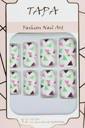 Pattern Fashion Fake Nails