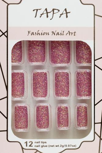 Glitter Fashion Fake Nails