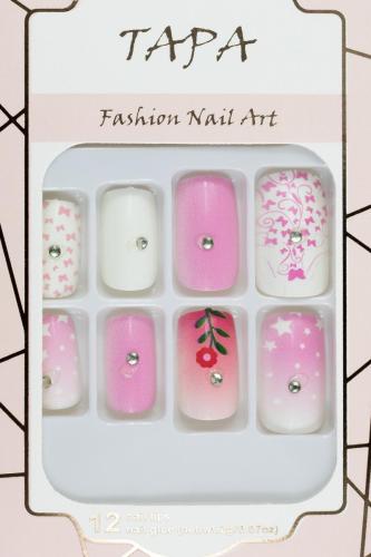 Pattern Fashion Fake Nails
