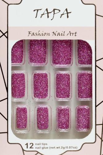 Glitter Fashion Fake Nails